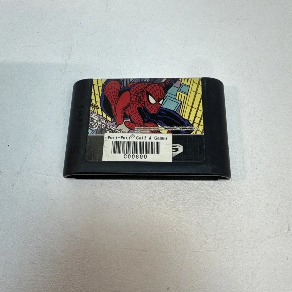 Spider‎ Man Sega Genesis Cartridge Only 1991 Tested, Working